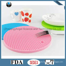 Thicker Heat Resistant Silicone Cup Pad, Silicone Coaster Sm09